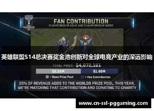 英雄联盟S14总决赛奖金池创新对全球电竞产业的深远影响 英雄联盟S14总决赛奖金池创新对全球电竞产业的深远影响